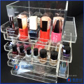 Acrylic Rotating Beauty Care Nail Polish Spinning Organizer